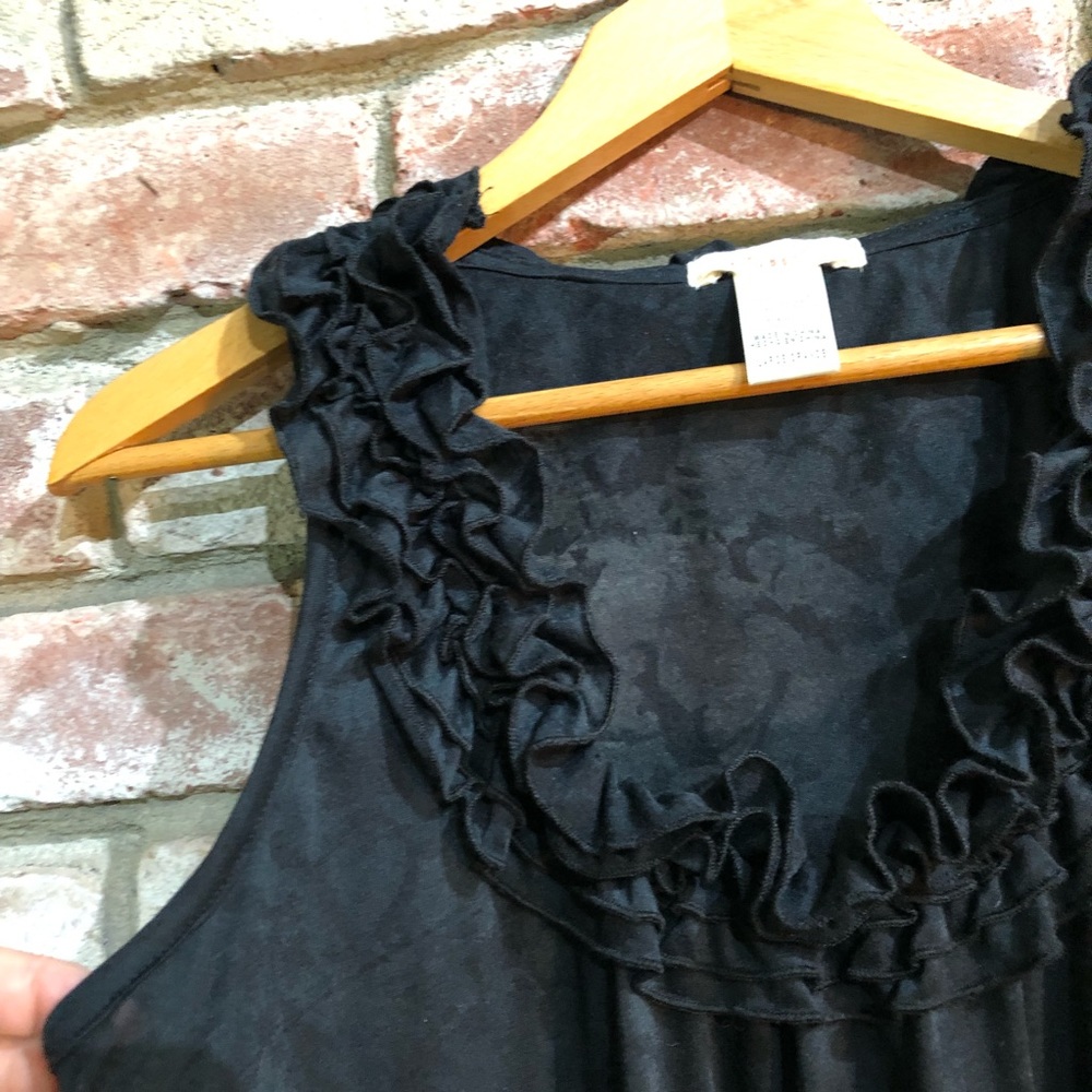 Testament Ruffle Neck Tank-Pre❤️’d - Picture 3 of 5